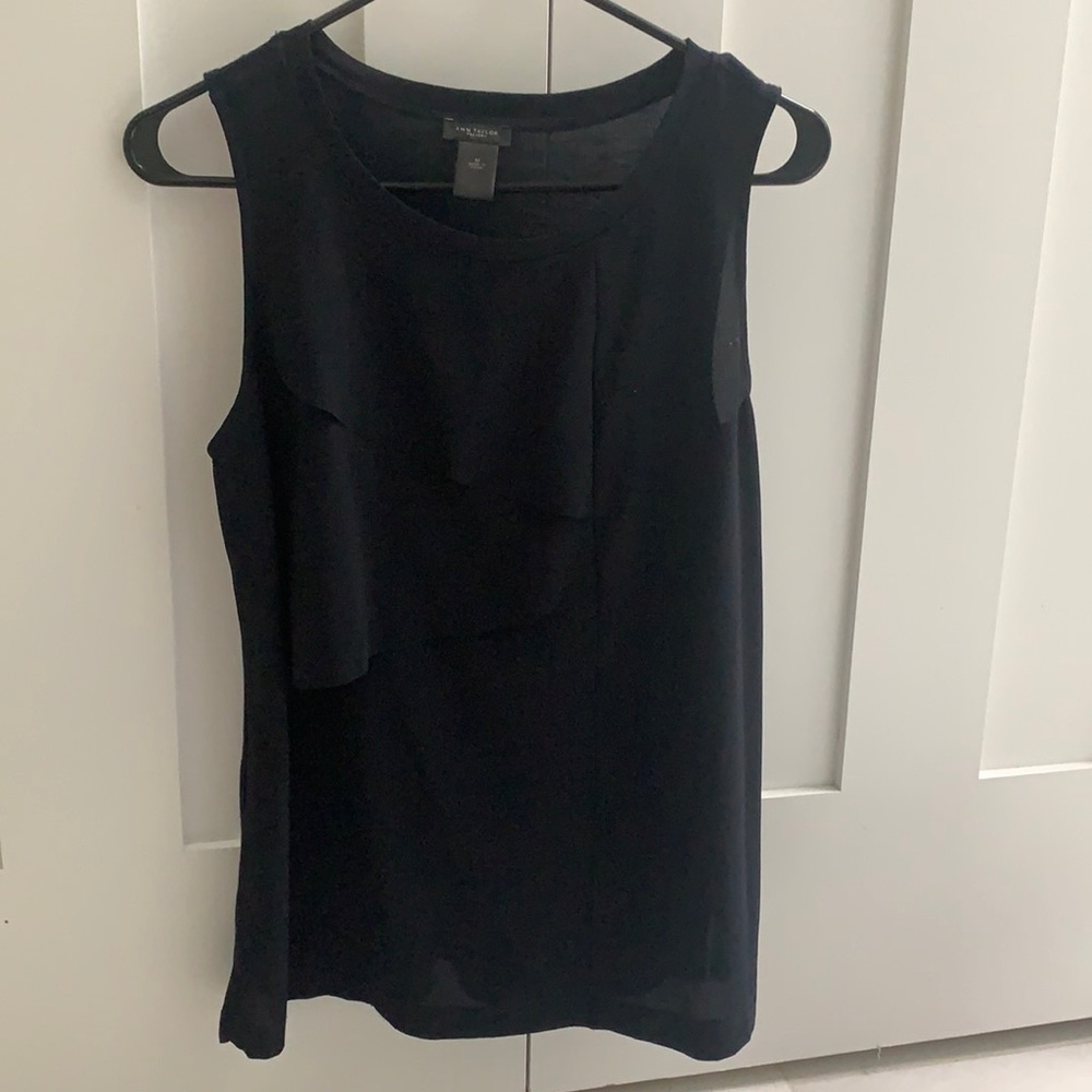 Black tank top